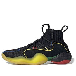 Кроссовки x pharrell crazy byw x Adidas, черный g27805 | black/multi-color