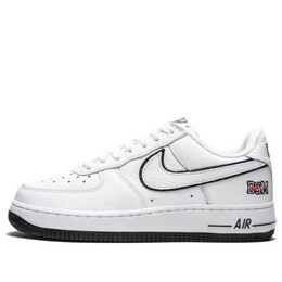 Кроссовки x dover street market air force 1 low Nike, белый cd6150-113 | white