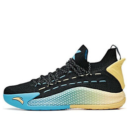 Кроссовки klay thompson 5 низкие Anta, черный 112021102-2 | black/blue/gold