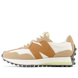 Кроссовки 327 New Balance, коричневый ws327pt | brown/white