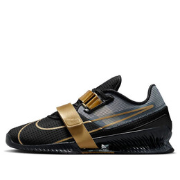 Кроссовки ромалеос 4 Nike, черный cd3463-001 | black/metallic gold/white