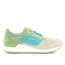 Мужские кроссовки Gel Respector бежевого/зеленого цвета Asics, зеленый 3939290 | grün