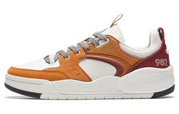 Кроссовки Anta 982EVO Skateboarding Shoes Men Low-top White/brown/red, красный 112338062-5 | white-brown-red