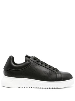 Emporio Armani кеды Icon с логотипом, черный x4x635xn889 | черный