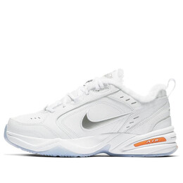 Кроссовки air monarch iv Nike, белый av6676-100 | white/total orange-metallic silver