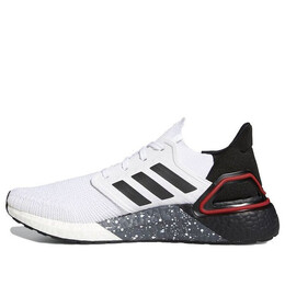Кроссовки ультра буст 20 Adidas, белый h67837 | white/black/red