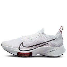 Кроссовки air zoom tempo next% Nike, белый ci9923-105 | white/light crimson/platinum tint/black