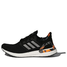 Кроссовки ультрабуст 20 Adidas, черный h67280 | black/gray/orange