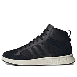Кроссовки Court 80s Mid Black Adidas, черный ee9679 | black/white