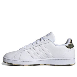 Кроссовки neo grand court Adidas, белый fy8557 | white/green