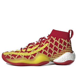 Кроссовки x pharrell crazy byw Adidas, красный ee8688 | red