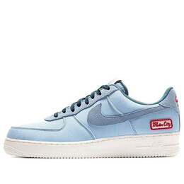 Кроссовки air force 1 низкие Nike, синий cd7785-400 | blue