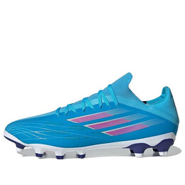 Кроссовки x speedflow.2 hg ag Adidas, синий gw7477 | blue/pink/white