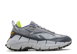 Кроссовки Reebok ZIG KINETICA 2.5 EDGE 'GREY LIME', серый gx6832 | pure grey 3