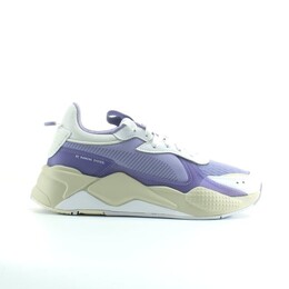 Мужские кроссовки на шнуровке Rs X tech фиолетово-белые из текстиля 369329 05 Puma, фиолетовый 3939293 | lila
