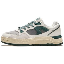 Кроссовки Anta Skateboarding Shoes Men Low-top, белый/серый/зеленый 112428054-2 | white/gray/green