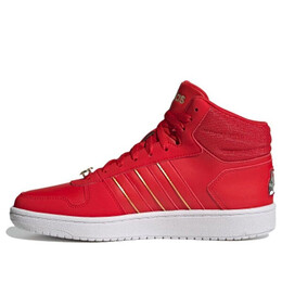 Кроссовки neo hoops 2.0 средние Adidas, красный g57630 | red/white