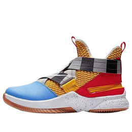 Кроссовки lebron soldier 12 flyease Nike, желтый av3812-700 | yellow/blue