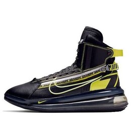 Кроссовки air max 720 saturn qs Nike, черный bv7786-001 | black/dynamic yellow-university red