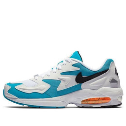 Кроссовки air max 2 light og Nike, белый ao1741-100 | white/black-blue lagoon-laser orange