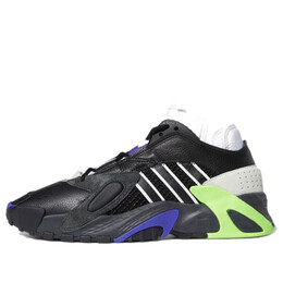Кроссовки оригиналы стритбол Adidas, черный eg2995 | black/green/white