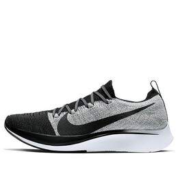 Кроссовки zoom fly flyknit Nike, черный bv6103-001 | black/white