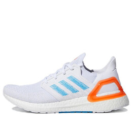 Кроссовки ultraboost 20 primeblue Adidas, белый fy3458 | white//blue