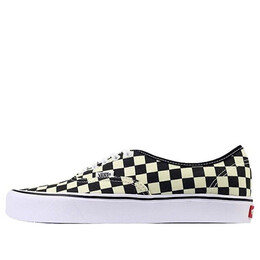 Кроссовки authentic lite 'checkerboard - black white' Vans, черный vn0a2z5j5gx | black