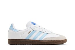 Adidas Кроссовки Samba OG, цвет White Sky Blue ji2003 | white sky blue