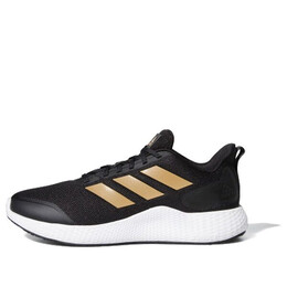 Кроссовки edge gameday золотые Adidas, черный fw7476 | black/gold