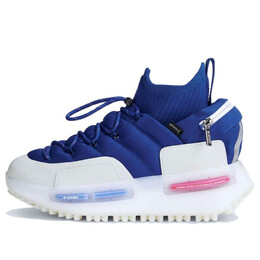 Кроссовки оригинал x moncler nmd s1 Adidas, синий ig3024 | royal blue/royal blue/core white