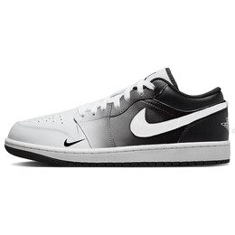 Баскетбольные кроссовки Air 1 Vintage Men Low-Top Black/White Jordan 553558-132(team366-灰影) | black