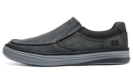 Кеды мужские низкие черные/серые Skechers 205134-blk | black