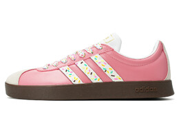 Кроссовки Adidas neo Vl Court Skateboarding Shoes Men Low-top Pink, белый id6015(team35-粉白彩粒) | white