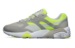 R698 Кроссовки Lifestyle мужские с низким верхом серые/зеленые Puma 362046-02