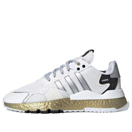 Кроссовки ночные джоггеры Adidas, белый fw6147 | white/black