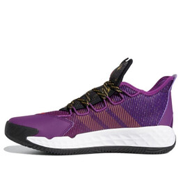 Кроссовки pro boost 2020 низкие Adidas, фиолетовый fy3445 | purple/black/red/gold