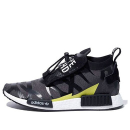 Кроссовки xa bathing ape x neighborhood nmd_ts1 pk Adidas, черный ee9702 | black