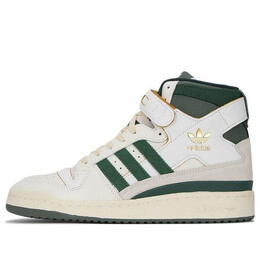 Кроссовки форум 84 высокие Adidas, белый gw4328 | white/green