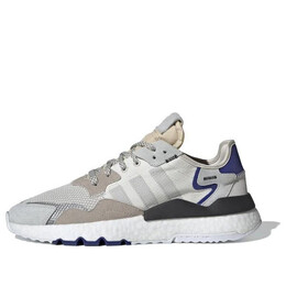 Кроссовки ночные джоггеры Adidas, белый f34124 | white/blue