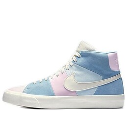 Кроссовки блейзер королевский Nike, белый ao2368-600 | white/light blue/light pink