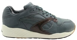 Прочные мужские серые кожаные кроссовки Trinomic xs 850 plus 357036 01 b23c Puma, серый 3982915 | grau