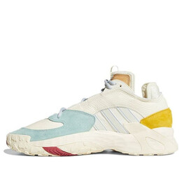 Кроссовки оригинальные стритбол баскетбольные кроссовки Adidas, белый fx7663 | creamwhite/blue/yellow