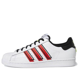 Кроссовки суперзвезда Adidas, белый gx6026 | white/black/red