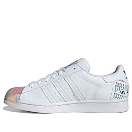 Кроссовки суперзвезда Adidas, белый gx2717 | white/yellow/blue