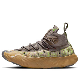 Кроссовки ispa sense flyknit Nike, коричневый cw3203-002 | brown/green