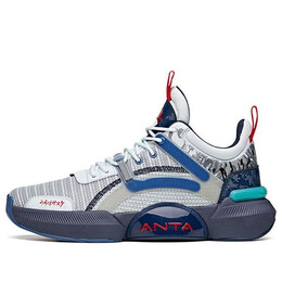 Кроссовки x Наруто Anta, серый 112121615s-2 | grey/blue