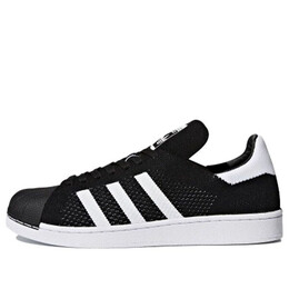 Кроссовки оригиналы superstar primeknit Adidas, черный by8706 | black/white