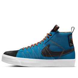 Кроссовки блейзер средний премиум sb Nike, синий dc8903-400 | blue/brown/pink/white/black