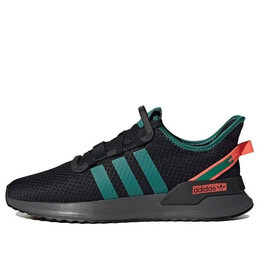 Кроссовки оригиналы u_path run Adidas, черный fv9252 | black/green